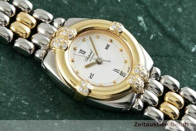 Chopard Gstaad Lady Stahl Gold Damenuhr Diamanten Ref. 32 8128