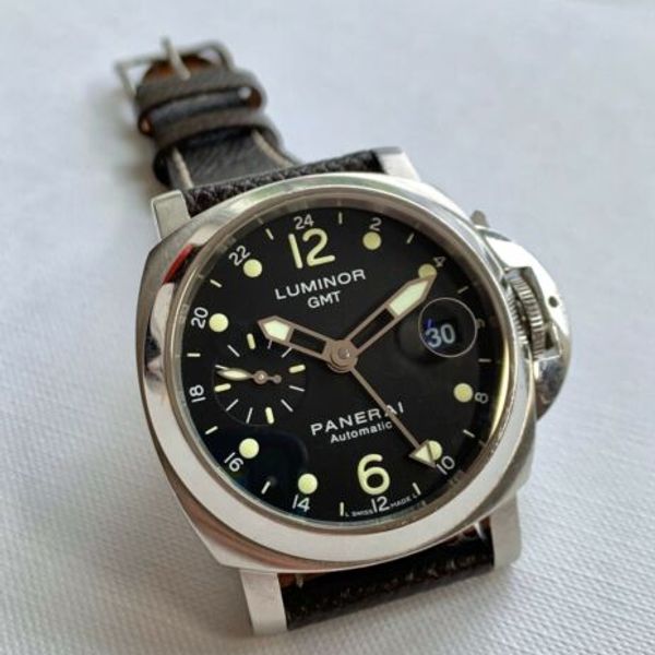 Panerai Luminor Marina Gmt 40mm Pam00159 Circa 2003 Automatic Pam 159