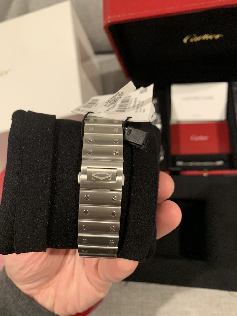 FSOT Brand New Cartier Santos Skeleton Openworked WHSA0007