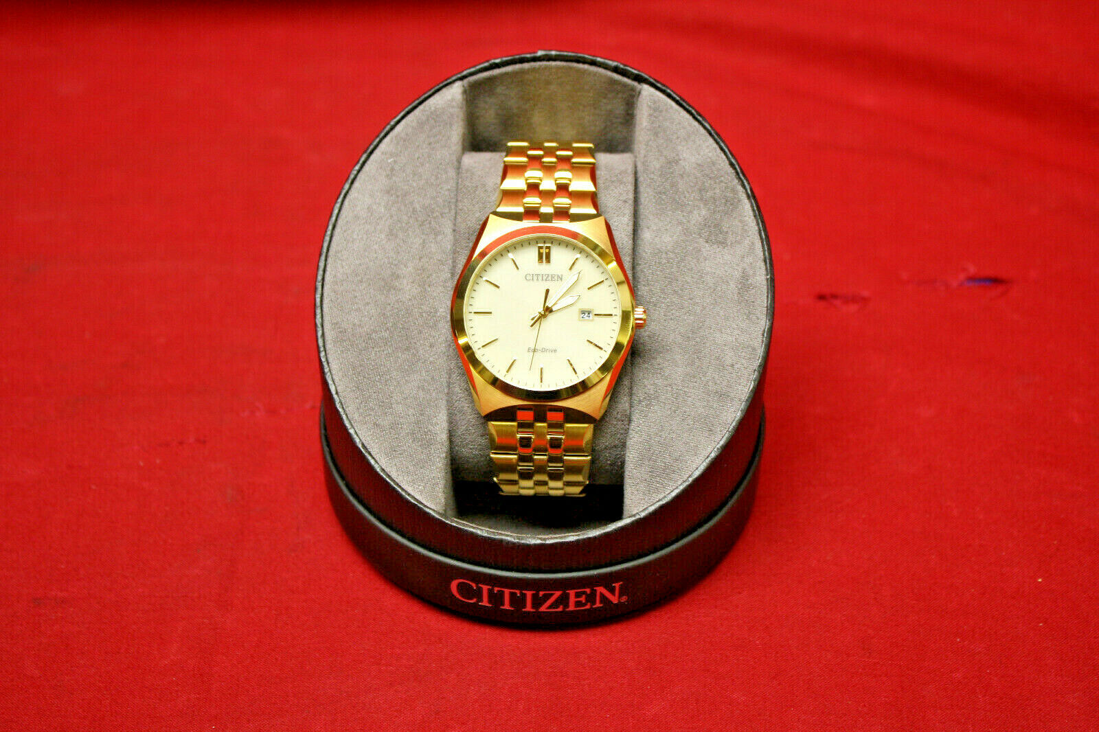 Citizen eco drive e111 gold hot sale