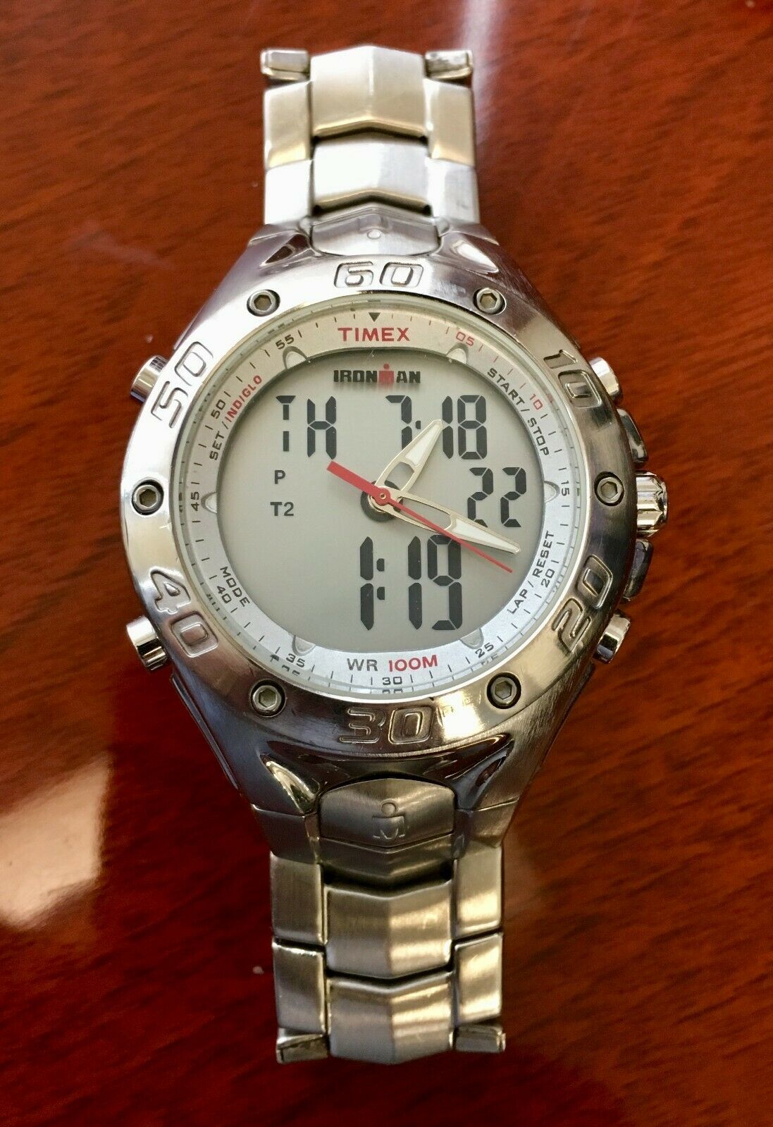 timex ironman dual tech triathlon t56371 for sale