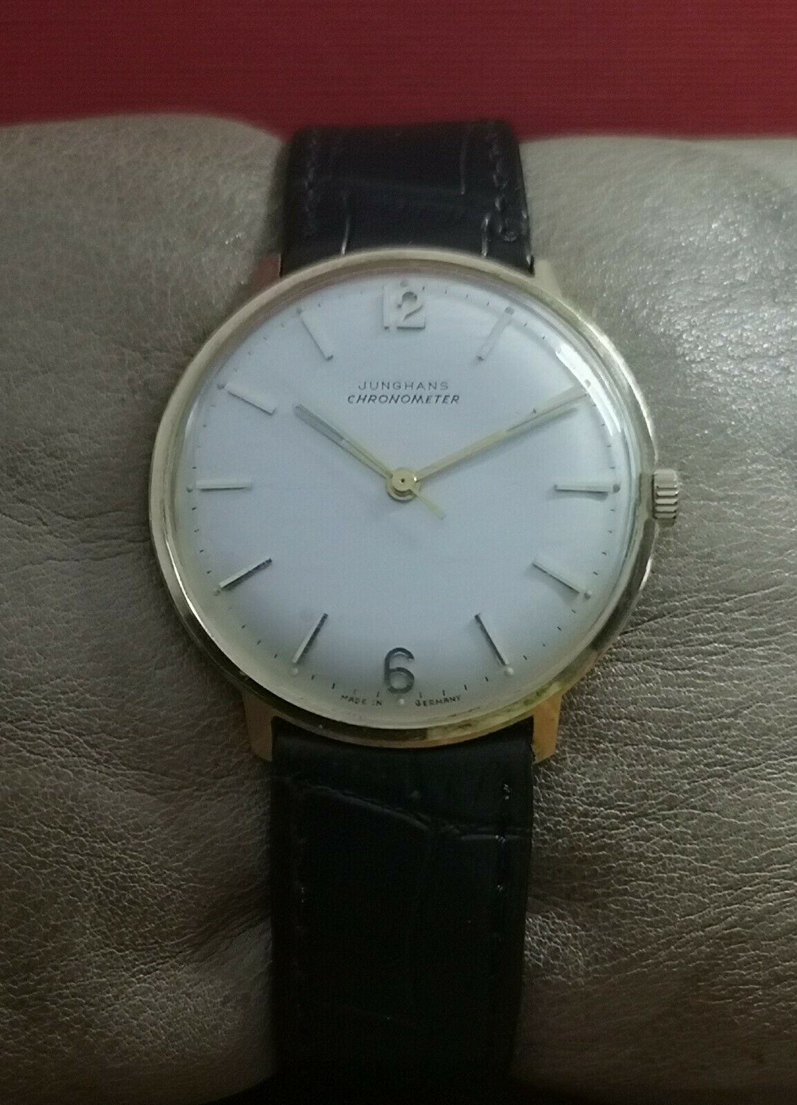 JUNGHANS CHRONOMETER K2 GP cal.85 10 VINTAGE 60 s RARE 17J GERMANY