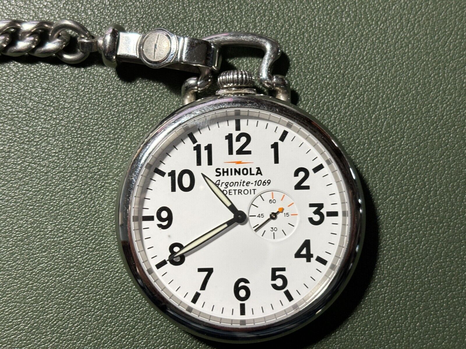 Shinola sales pocket watch