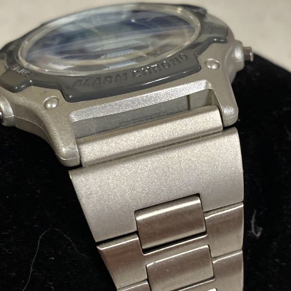 Vintage Casio Analog Digital 1737 AW-45 Watch 38mm Chrono Alarm 50M New ...