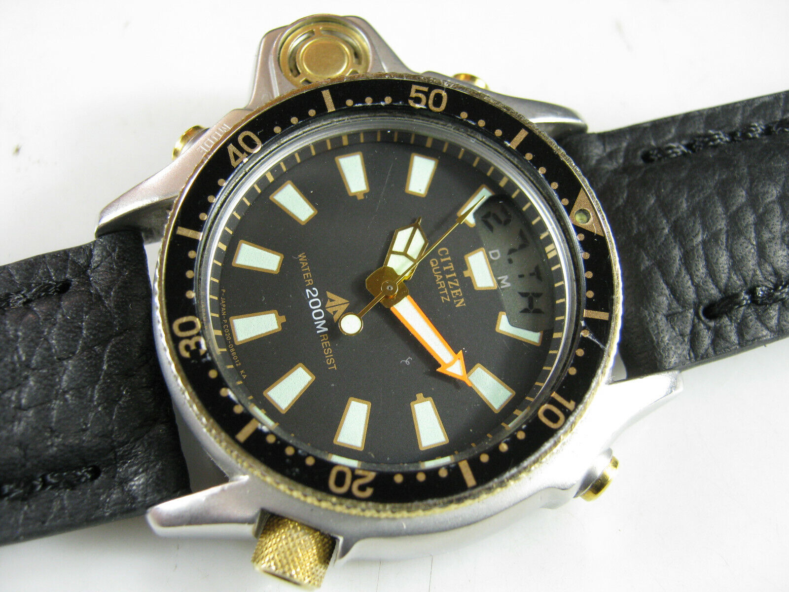 Vintage 80's CITIZEN AQUALAND PROMASTER GN-4-S C022-088093-Y