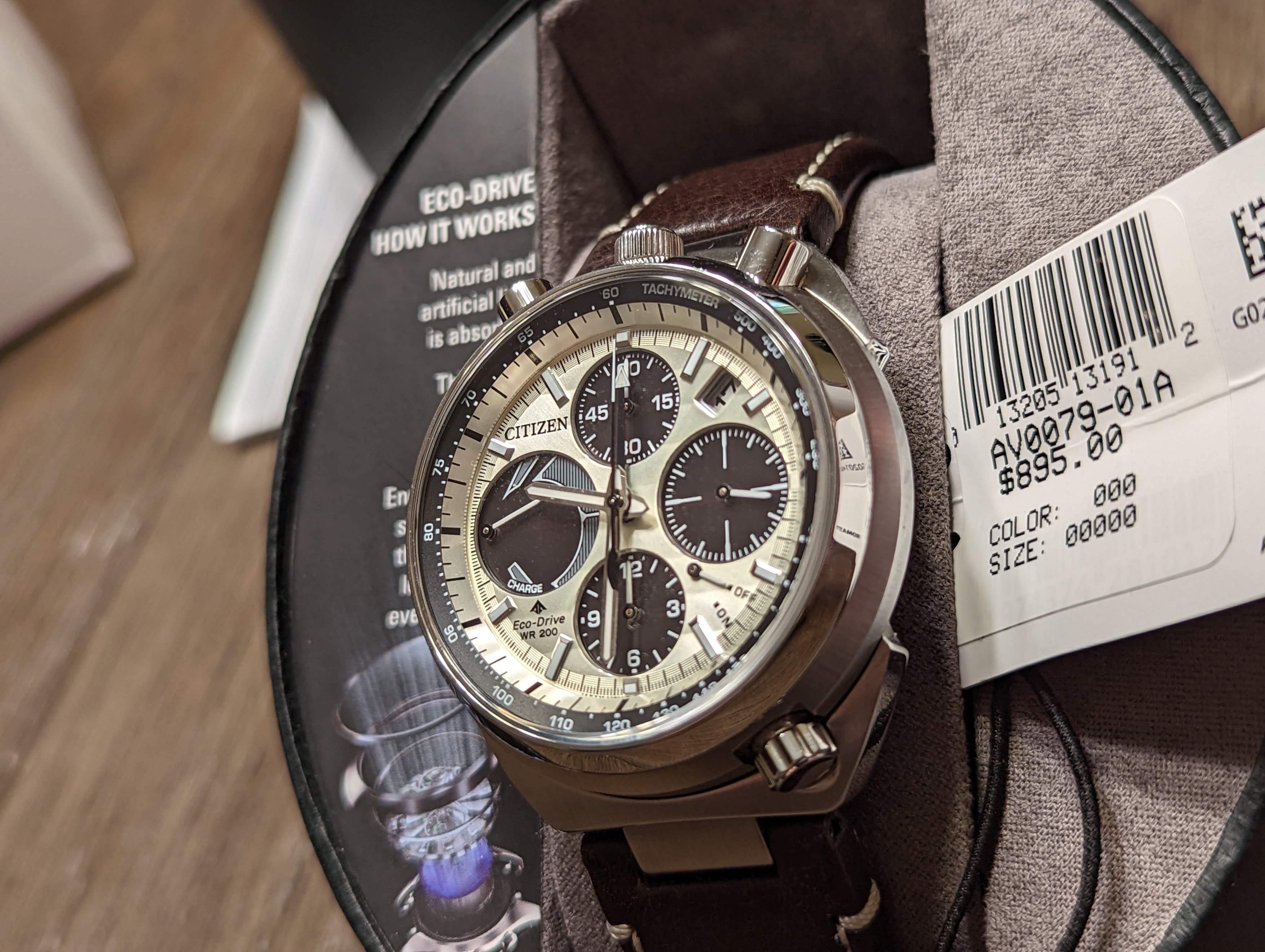 Tsuno chronograph outlet racer