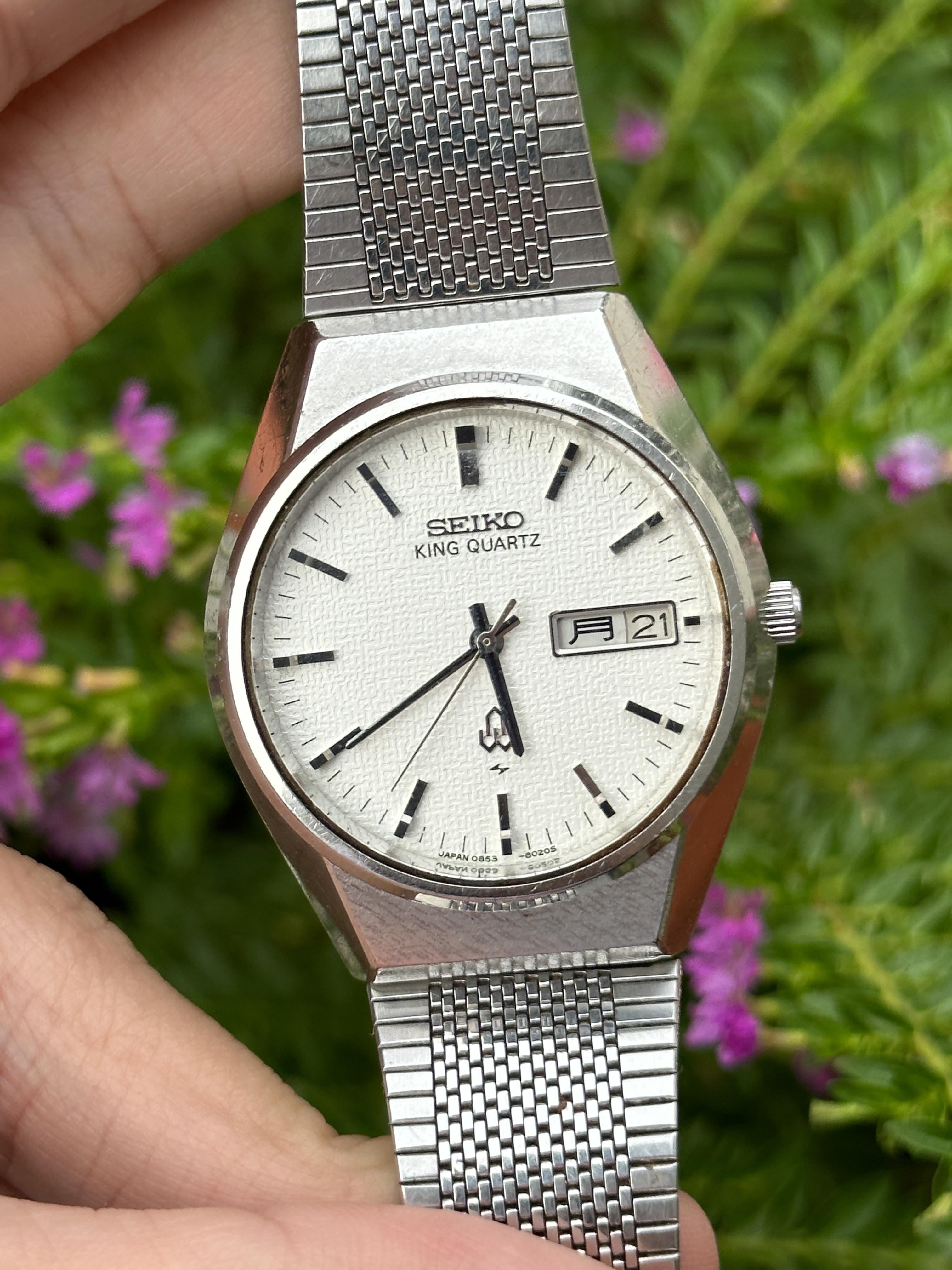 SEIKO セイコー KING QUARTZ キングクオーツ 0853-8035 - 腕時計(アナログ)