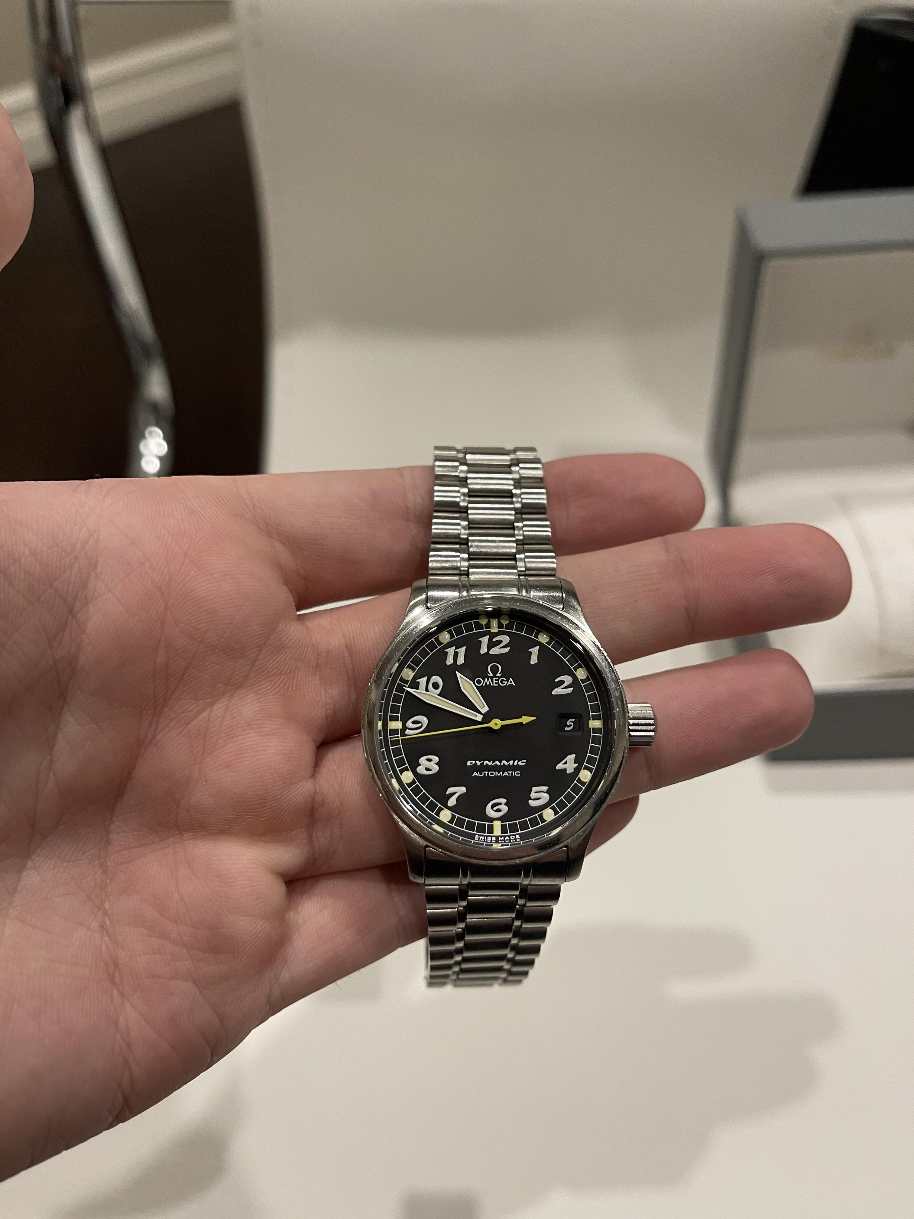 WTS Omega Dynamic III 5250.50 AMAZING condition WatchCharts