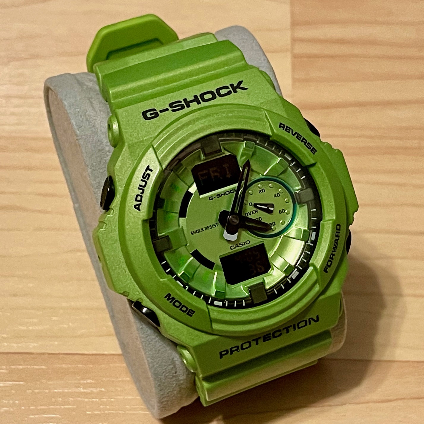 希少　CASIO G-SHOCK GA-150A-3AJF メタリックグリーン 楽天市場】CASIOカシオ【G-SHOCK】GA-150A-3AJF