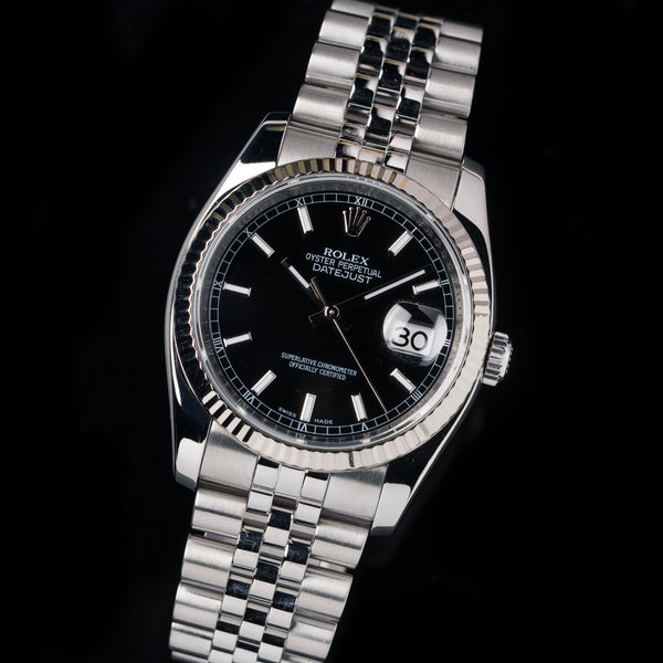 FS 2008 Rolex Datejust Ref. 116234 with Box Papers