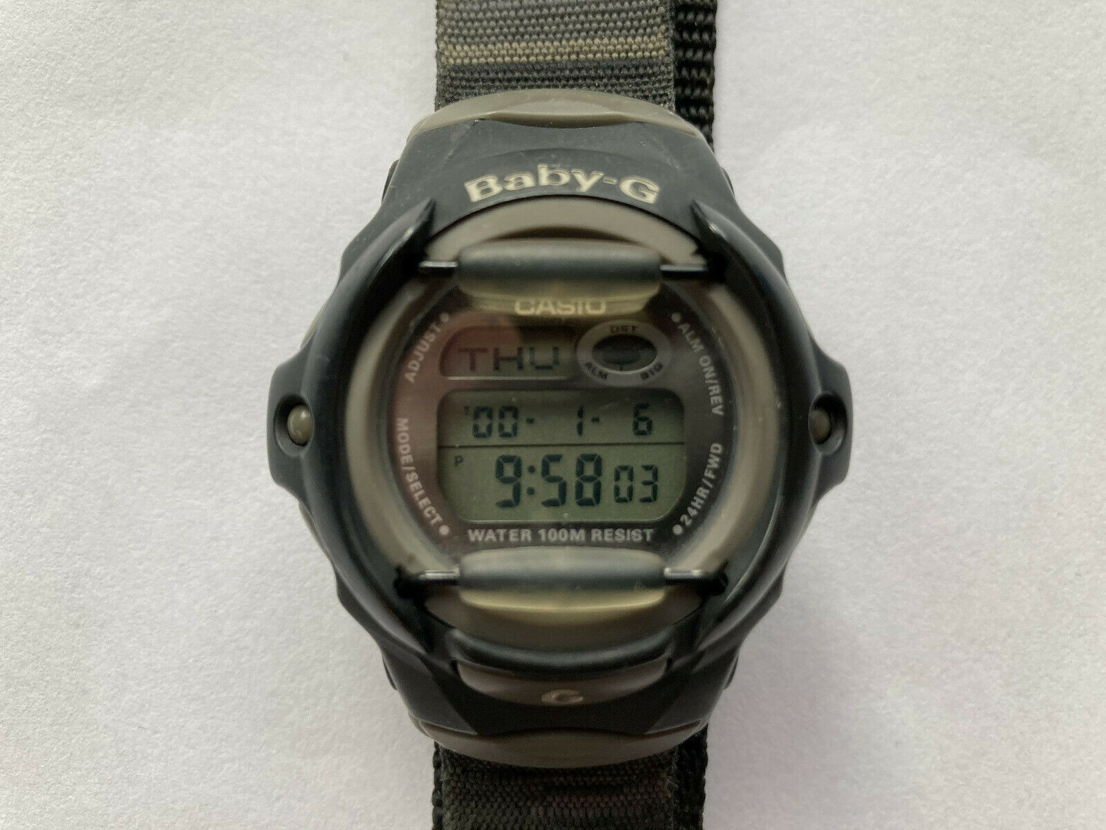 CASIO Baby-G デジタル腕時計 ブルー クリスタルG 2288