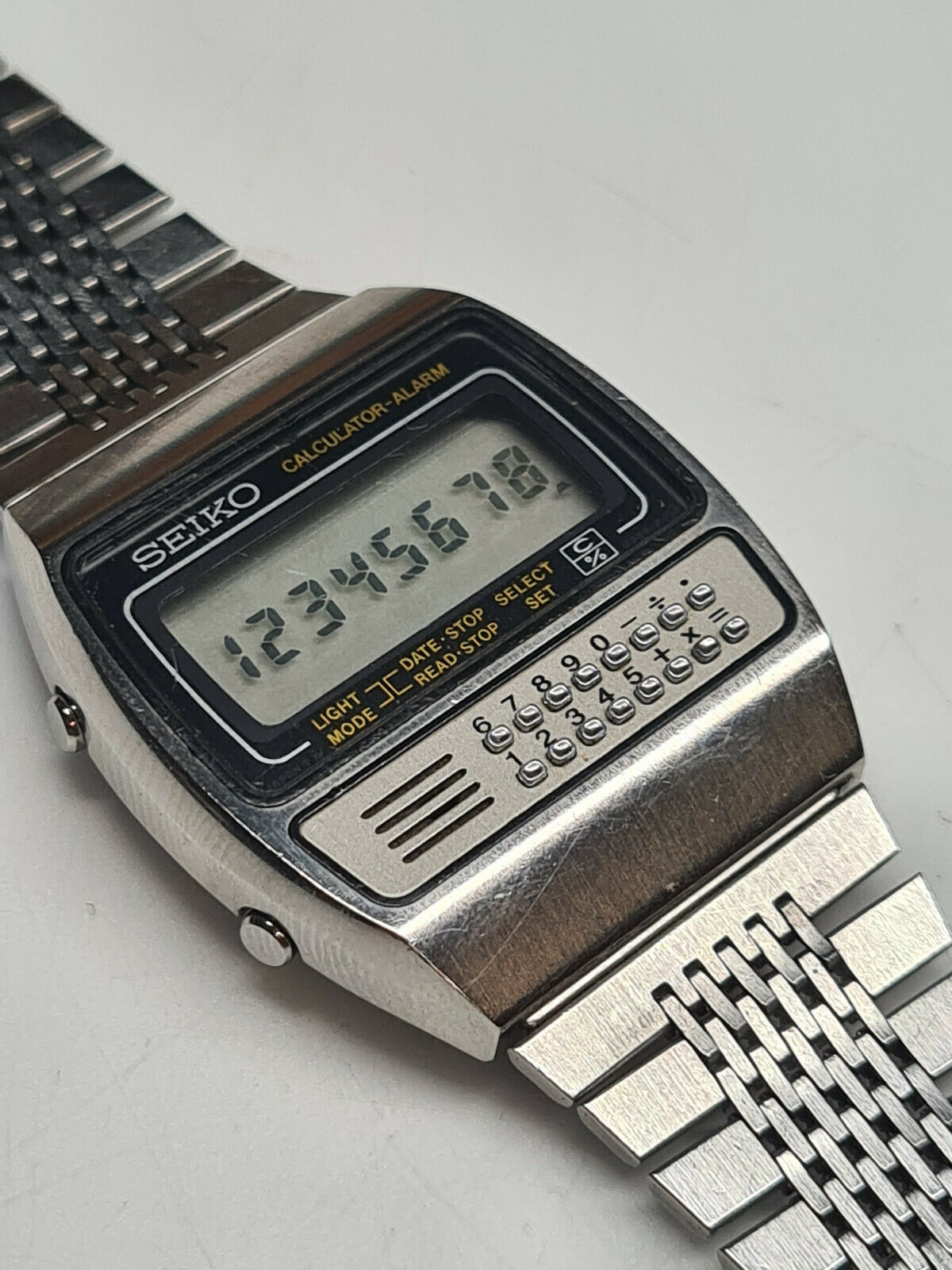 Seiko calculator best sale alarm watch