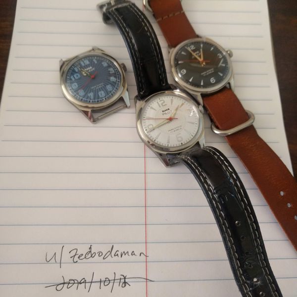 [WTS] 3 HMT Pilot watches 40 WatchCharts