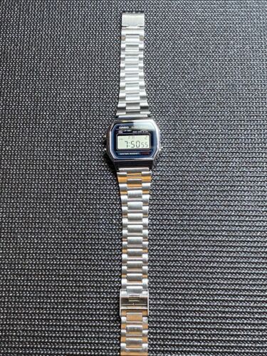 Casio a158w water on sale resistant