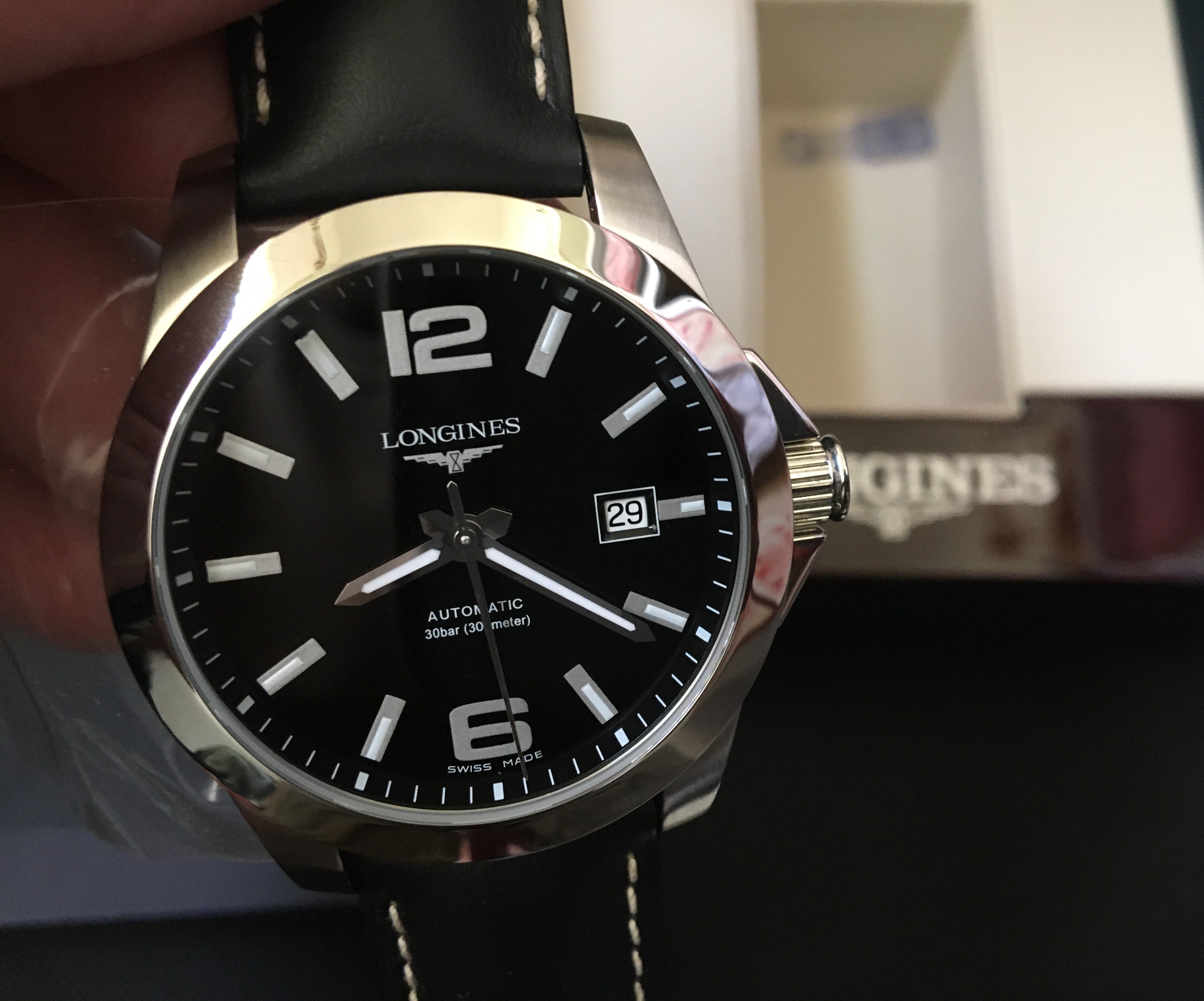 625 USD F Longines Conquest 41mm Automatic 300m L888 L3.777.4