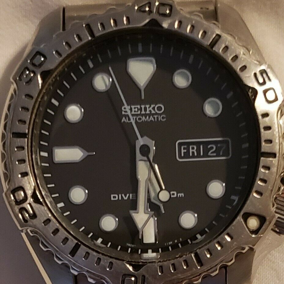 Seiko Skx171 7s26 7020 Men Divers 200m Used Watchcharts 7323