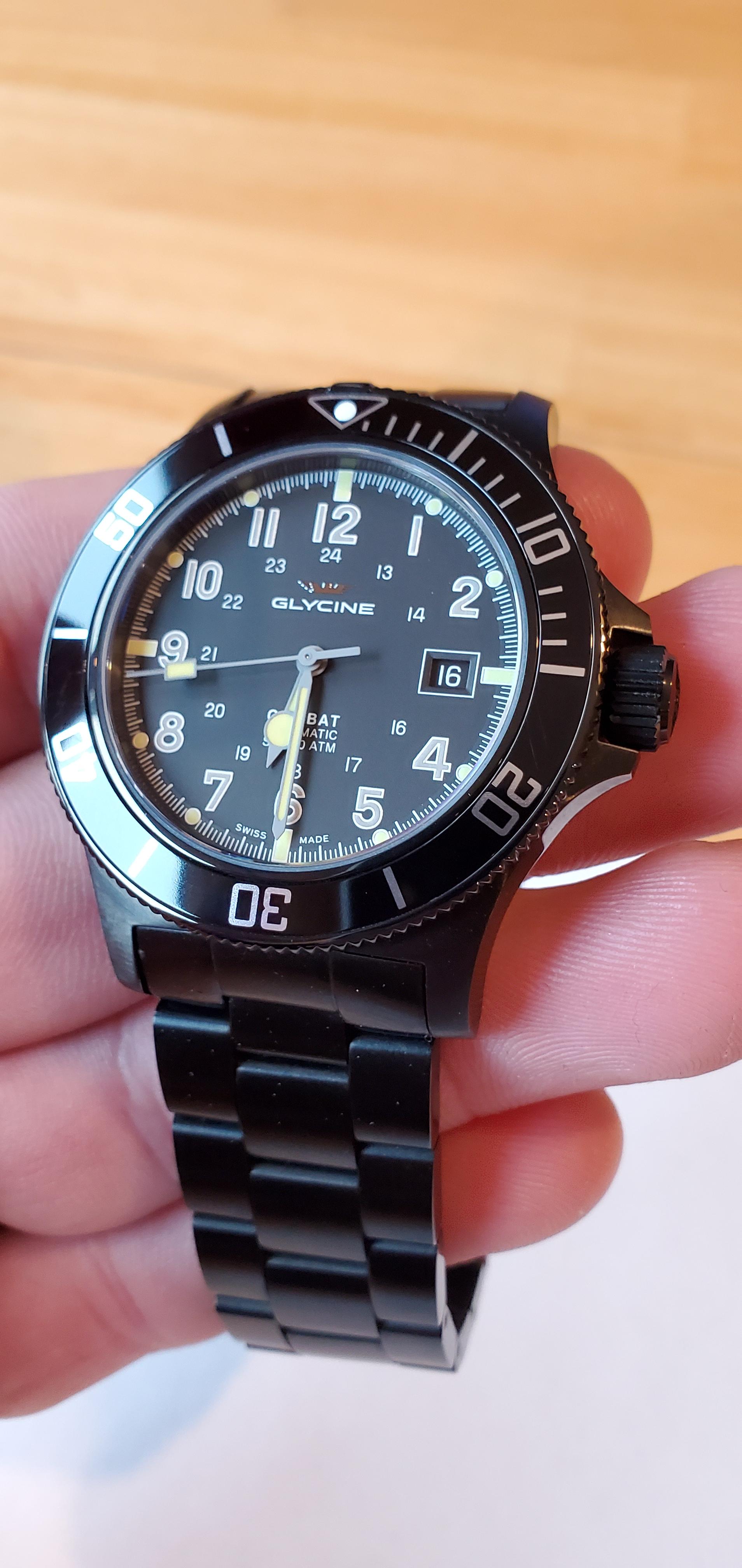 WTS Glycine Combat Sub GL0079 300 WatchCharts Marketplace