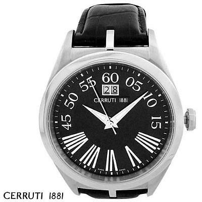 CERRUTI 1881 MEN S TRADIZIONE SWISS STAINLESS QUARTZ WATCH NEW