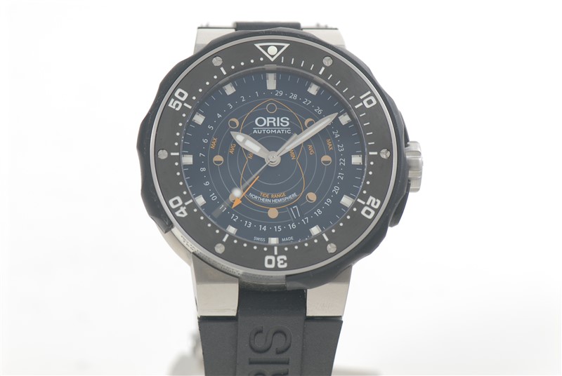 FS Oris ProDiver Pointer Moon 01 761 7682 7154 SET with Strap and