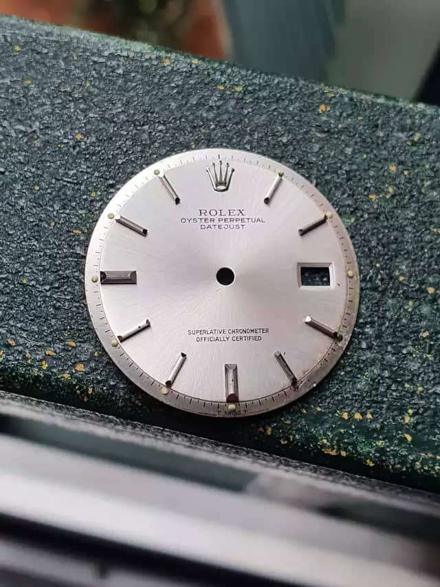 FSOriginal Rolex Pie Pan Dial Compatible with refs 1600, 1601, and