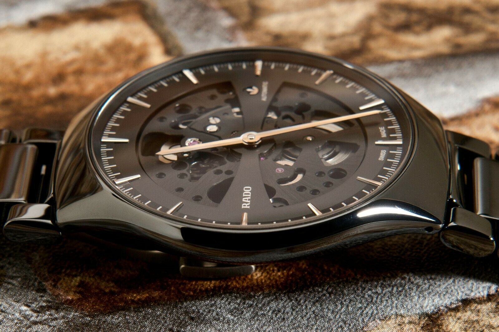 Rado true sales thinline skeleton