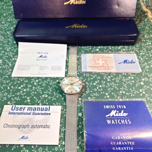 Mido ocean star datoday chronometer hot sale