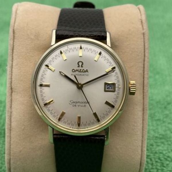 Omega Seamaster Vintage DeVille 14K Gold Filled Mens Watch | WatchCharts