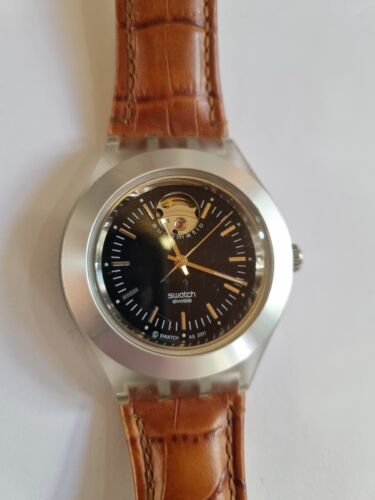 SWATCH AG-2001 Irony DIAPHANE Automatic Men's Swiss Made