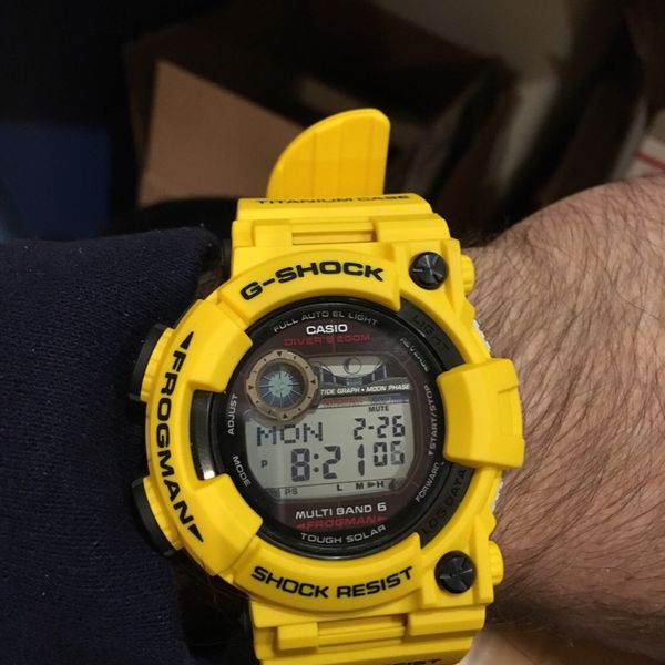 frogman g shock gwf1000
