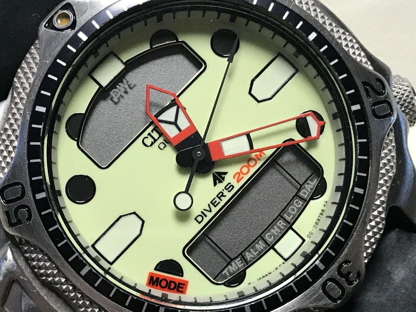 Vintage Citizen Promaster Aqualand II 200M Diver Watch. Japan C500