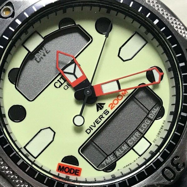 Vintage Citizen Promaster Aqualand II 200M Diver Watch. Japan C500