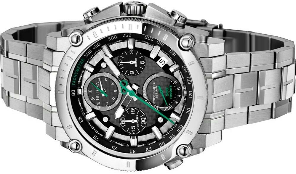 New BULOVA Precisionist Champlain 140th Anniversary Chronograph MEN S 96B241 WatchCharts