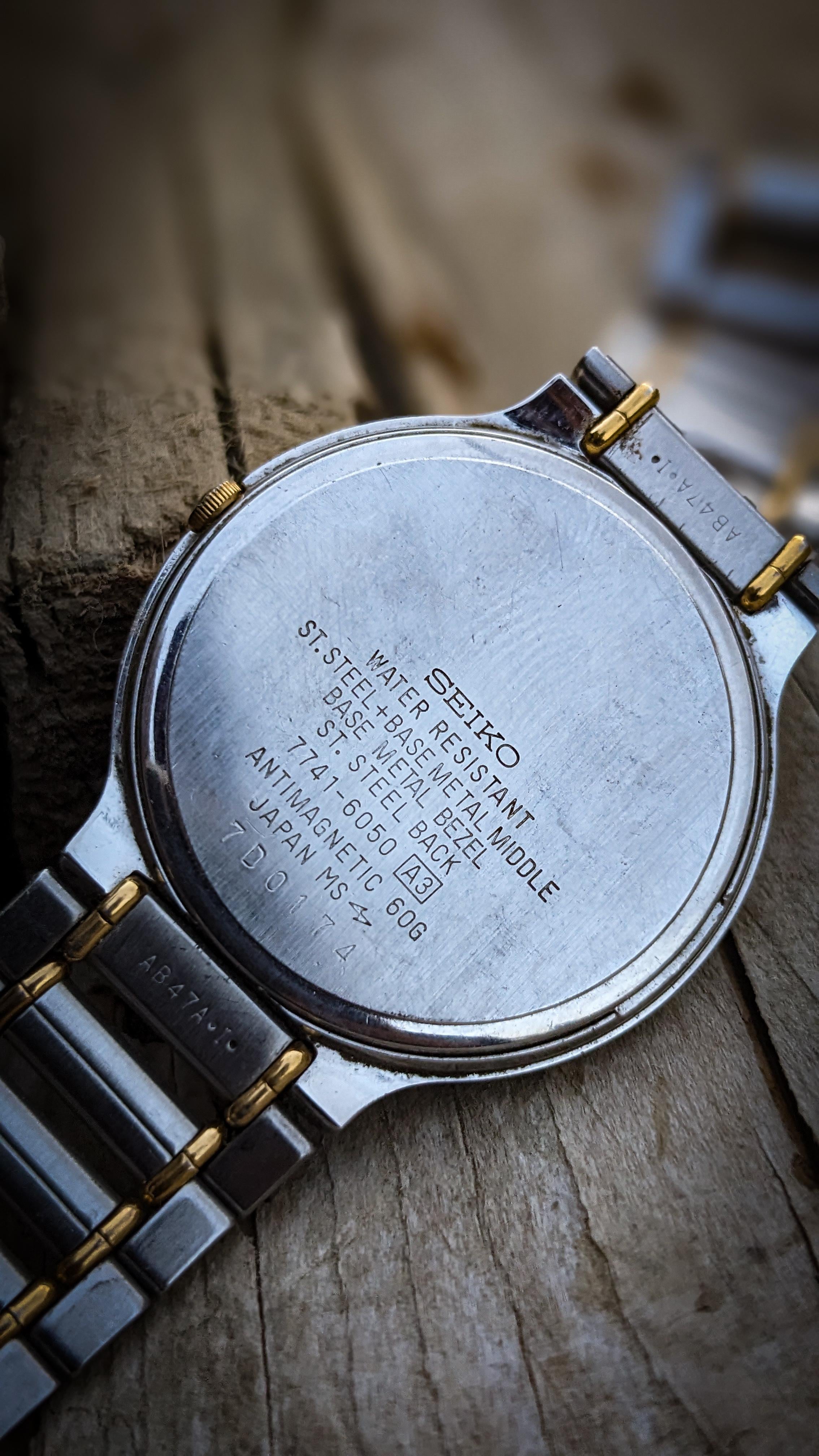 WTS] SEIKO Dolce 7741-6050 QUARTZ VINTAGE WATCH in just 99 