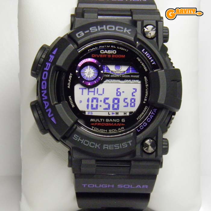 GWF-1000BP-1JF Men's Dark Purple FROGMAN [Beauty Used GWF-1000BP-1JF Men's Dark Purple FROGMAN [Beauty Used