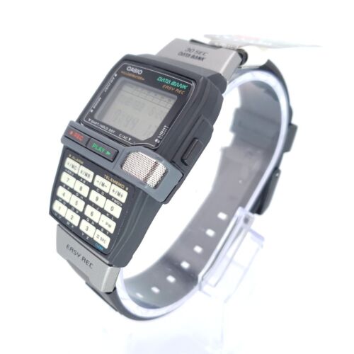 Casio mens Dbc-v500 store Easy Rec Calculator Data Bank Watch #vintage