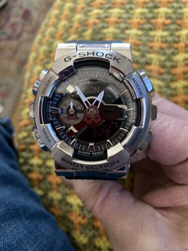 Casio G-shock G-steel Men's Watch - Silver/Black 5553 GM-110