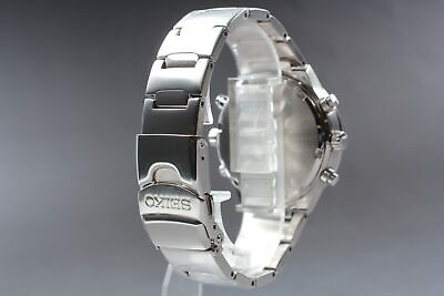 Exc+5 ] SEIKO Chronograph Criteria Light Blue Dial 38mm Watch 7T34