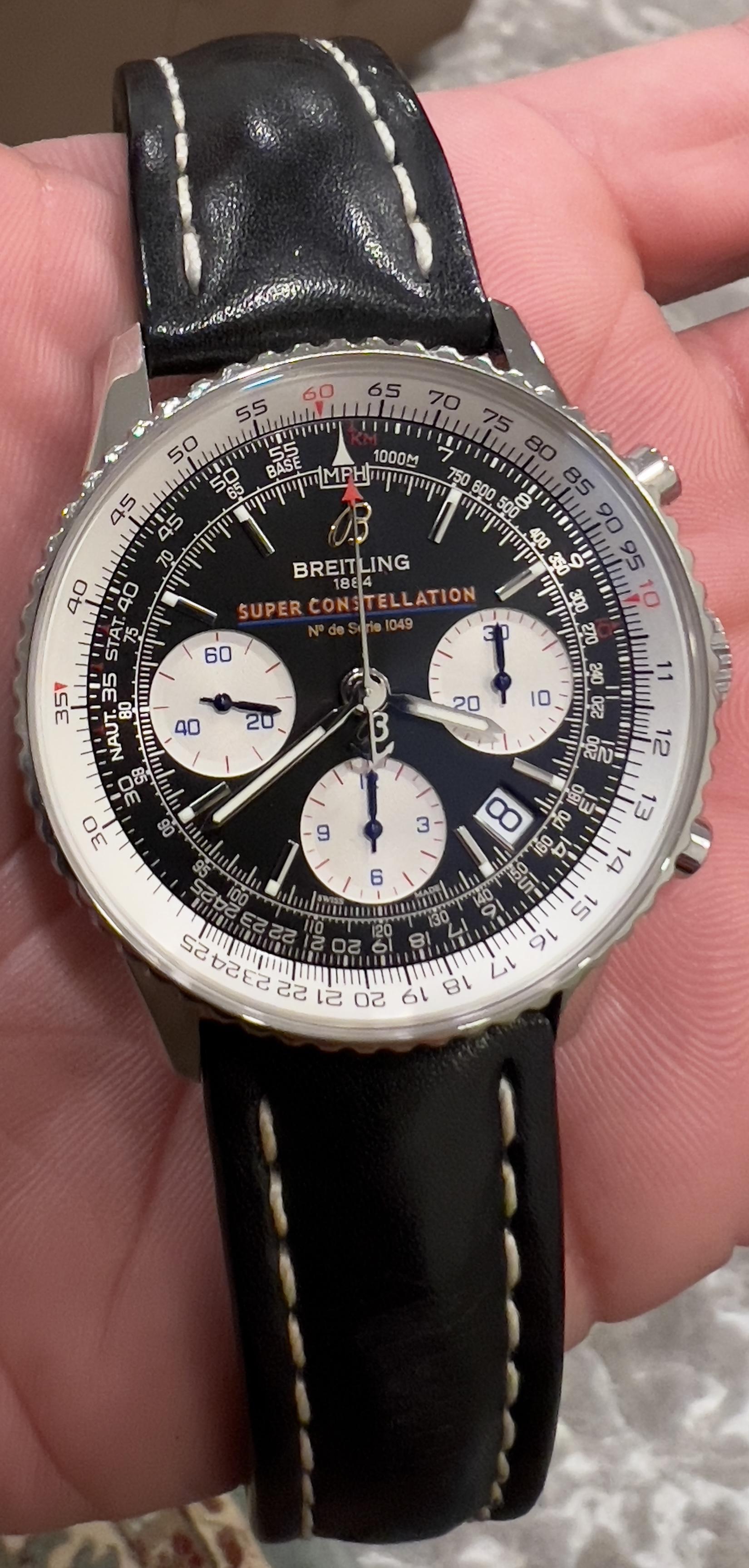 Breitling navitimer super constellation best sale