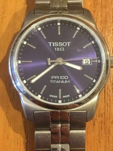 【稼働】 TISSOT PR 100 T049410A Titanium 腕時計 Tissot PR 100 Titanium T049.410.44.067.00 - RIP