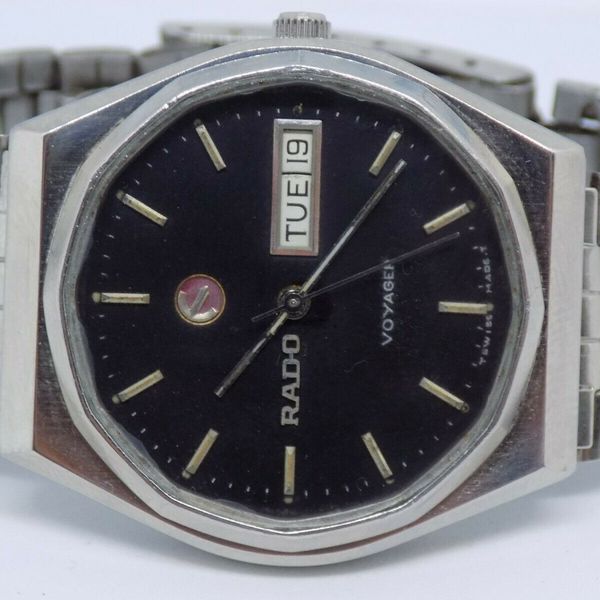 Rado 'Voyager' Dodecagon model no. 636.3333.2 Gents Swiss Automatic ...