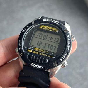 Seiko Scuba Master Men's Watch M726-5A10 w/ Case, Box & Manual- VG