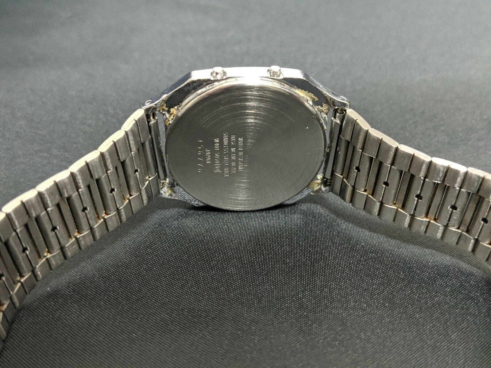 Seiko Vintage ALBA W401-5050 Digital LCD Quartz Japan 