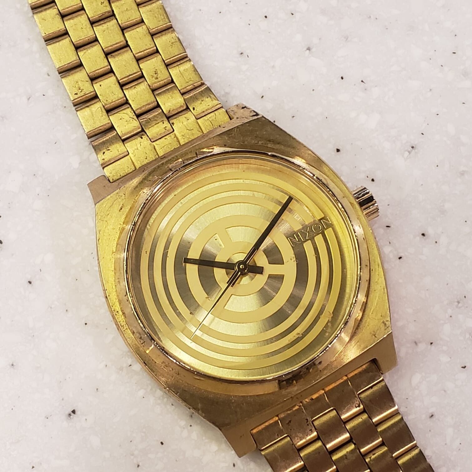 NIXON X STAR WARS SMALL TIME TELLER WATCH on sale - C3PO (GOLD)