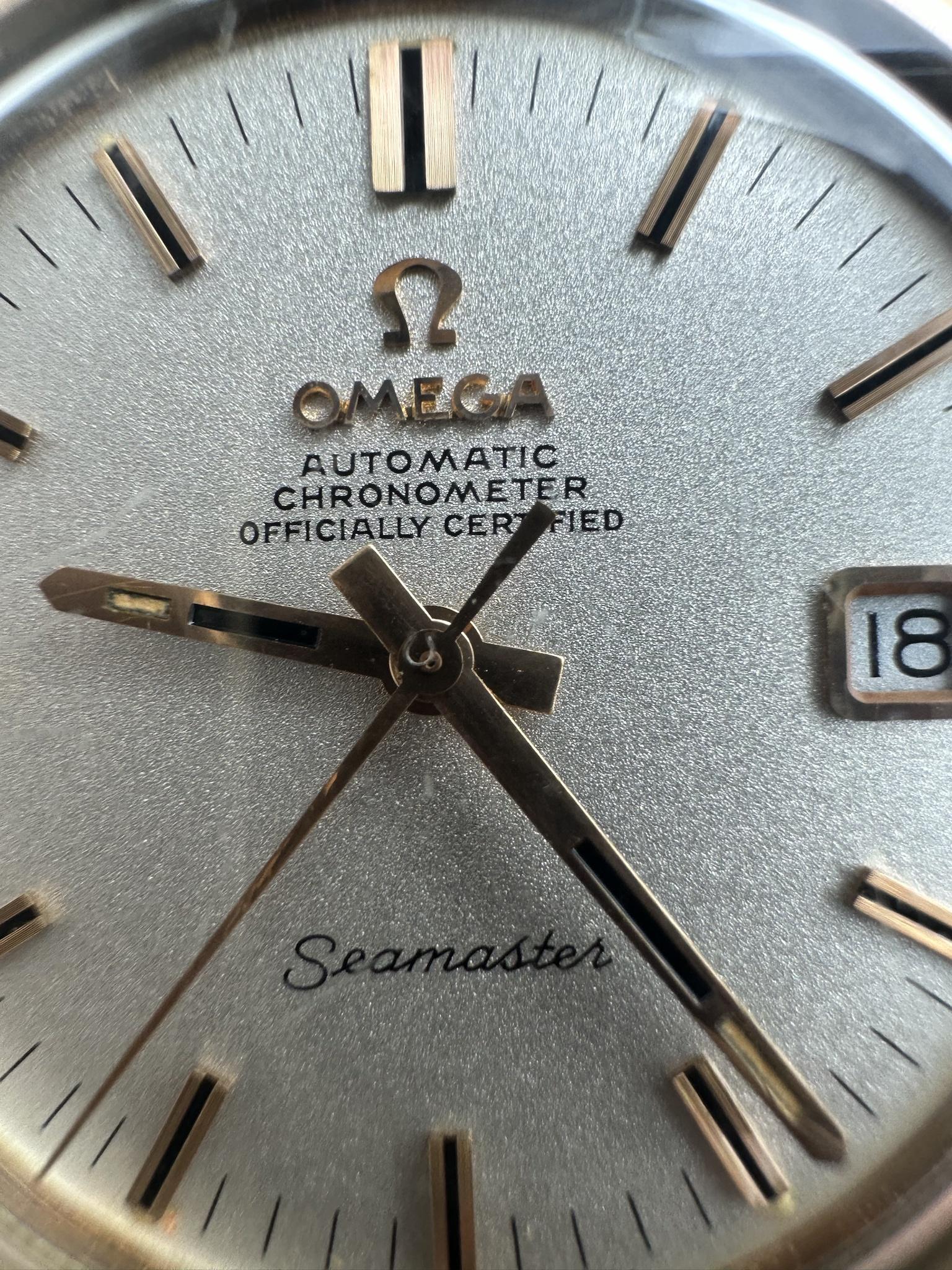 WTS] Omega Seamaster 168.022 / 166.028 - Rose gold | Sparkle dial