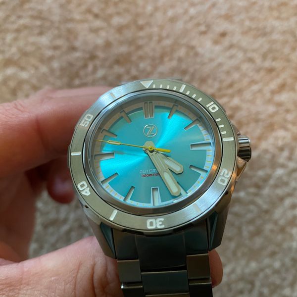 FS Zelos Swordfish V2 300M Diver Teal Dial WatchCharts