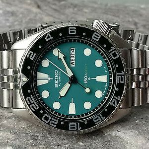 VINTAGE SEIKO GREEN DIVER 6309-729A AUTOMATIC MEN'S WATCH October