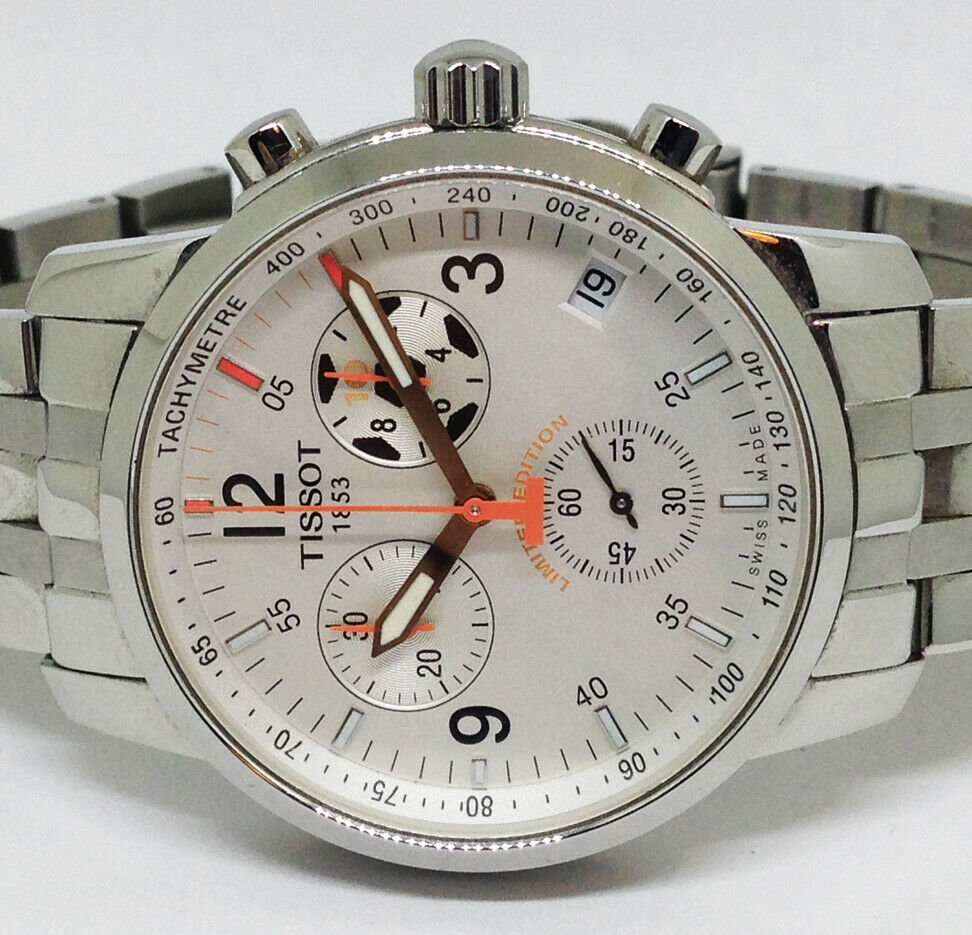 TISSOT Michael Owen Limited Ed. Chronograph Quartz Watch. 40mm