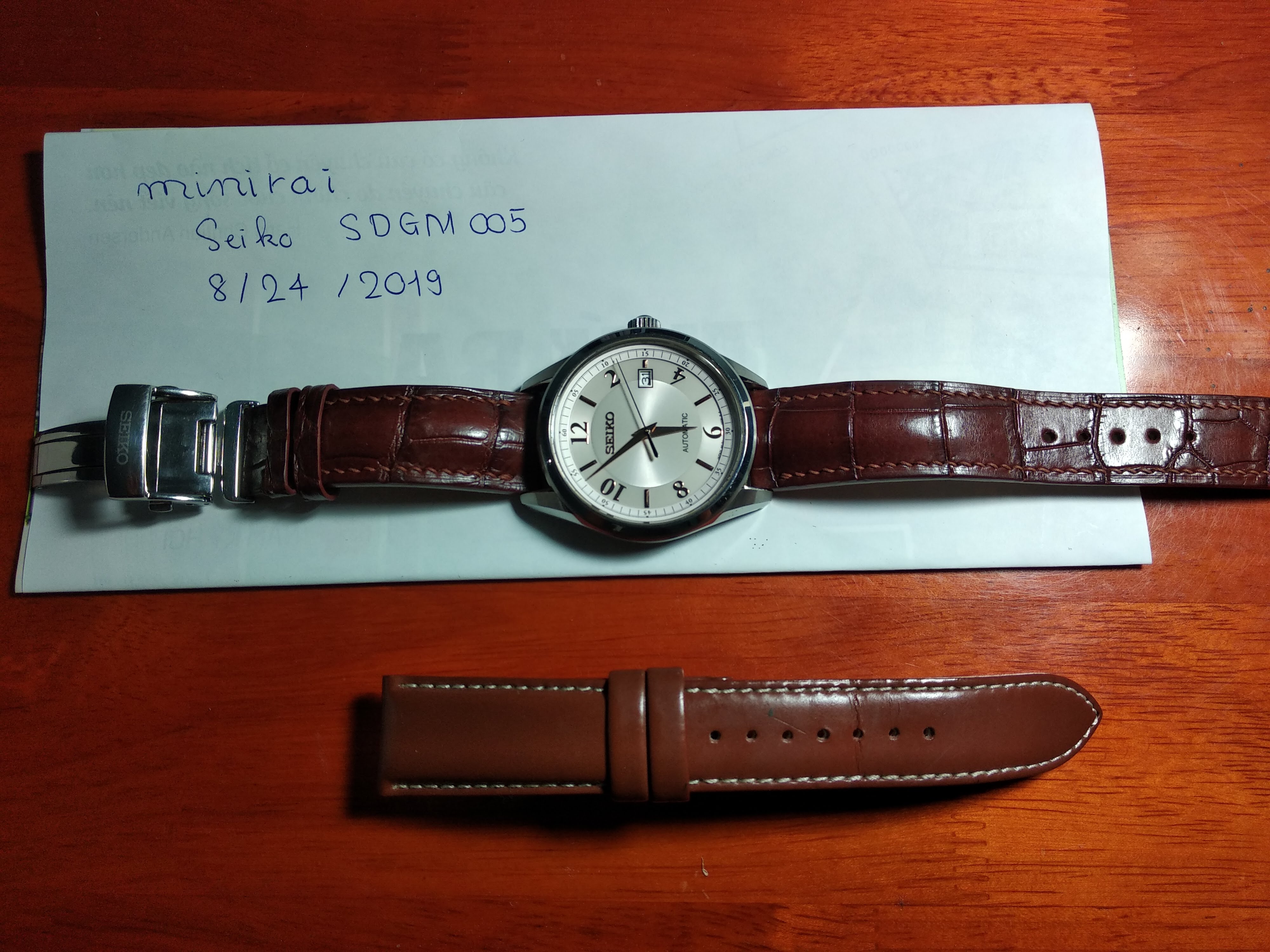 WTS] Seiko SDGM005, Used in Good condition. JDM Limited 500 Azabu Tailor |  WatchCharts