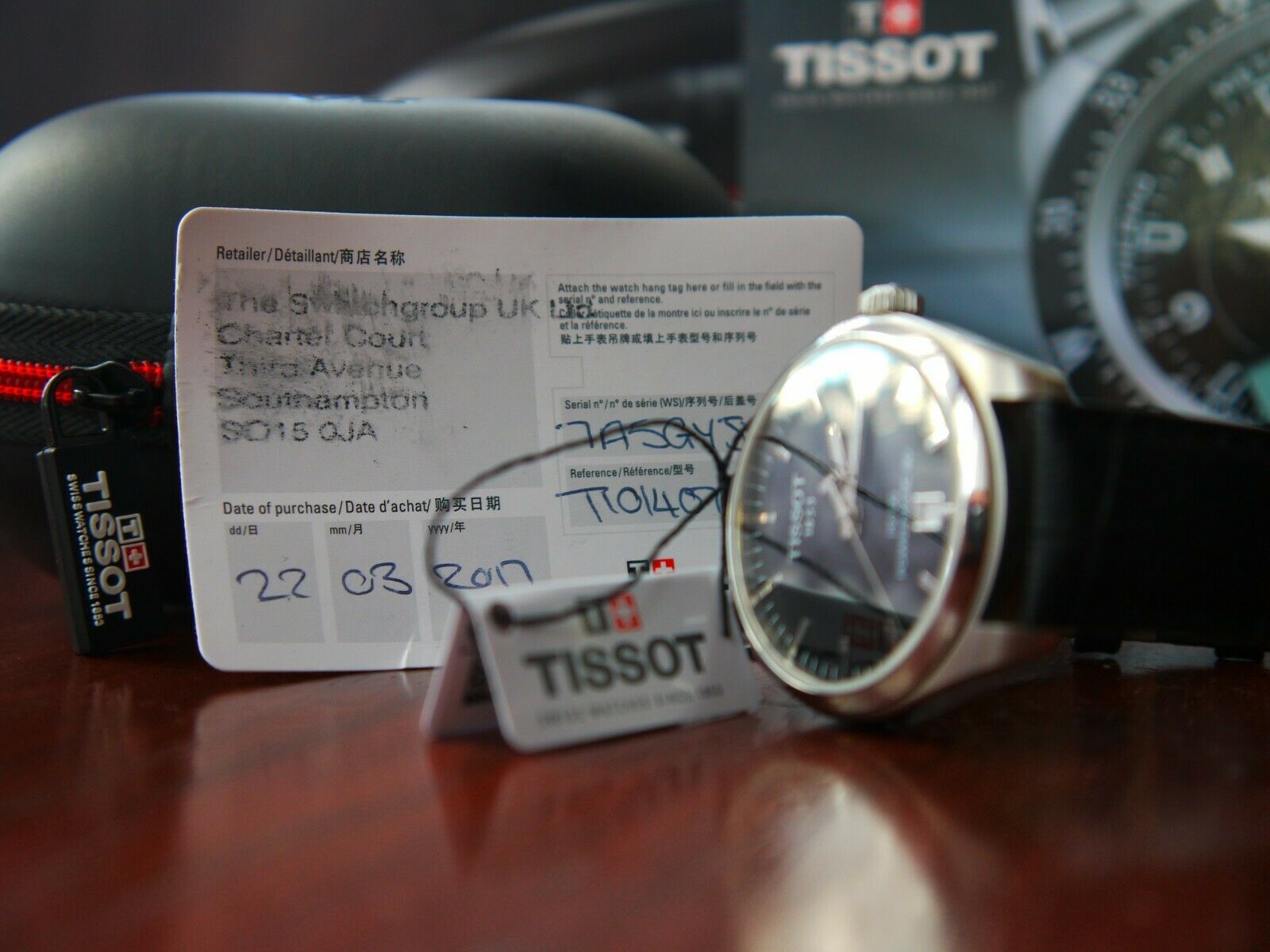 Tissot V8 Chronograph - Dapper N Dame