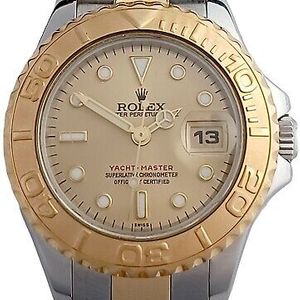 Rolex Yacht Master 69623 18K Yellow Gold & Stainless Steel Ladies Watc